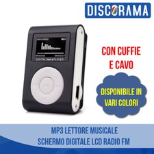 MP3 LETTORE MUSICALE SCHERMO