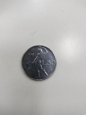 Moneta 50 Lire Del 1978 Con Difetto Di  Conio