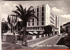 CARTOLINA  MARINA DI MASSA  B/N  VIAGGIATA   HOTEL EXCELSIOR  REGALO