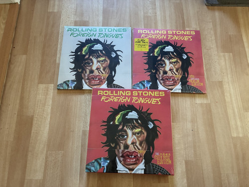 Rolling stones tongues pop - 3*rolling,