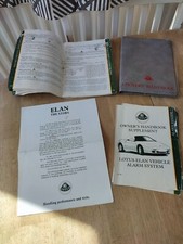 LOTUS ELAN M100 SE TURBO S2 MANUALE ISTRUZIONI, LIBRETTO DI SERVIZIO E CARTELLA