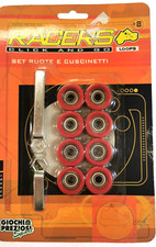 set ruote e cuscinetti per scarpe con ruote