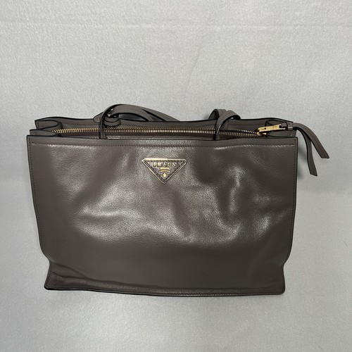 Borsa tracolla prada grigia - a,