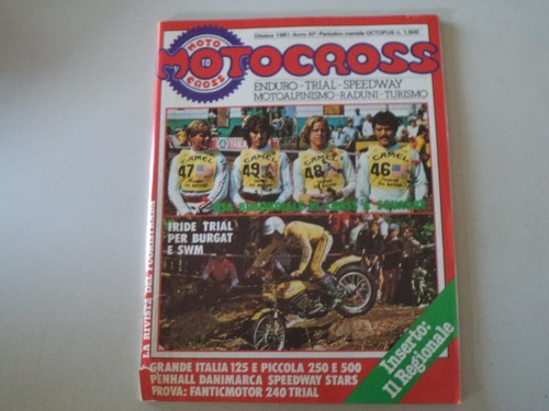 Motocross 1981 prova - motocross,