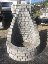 Rotondo grande grigio chiaro