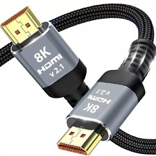 Cavo Hdmi 8k 2.1 da 2 Metri 4K 120Hz Ultra HD per PS5 Xbox Series X Monitor PC