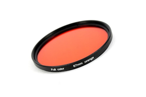 Filtro colore arancione mm - colore,