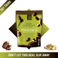 Pistacchi tostati ricoperti di