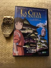 LA CITTA' INCANTATA - HAYAO MIYAZAKI STUDIO GHIBLI DVD PRIMA EDIZIONE 2003 OSCAR