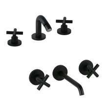 Set rubinetteria a 3 fori