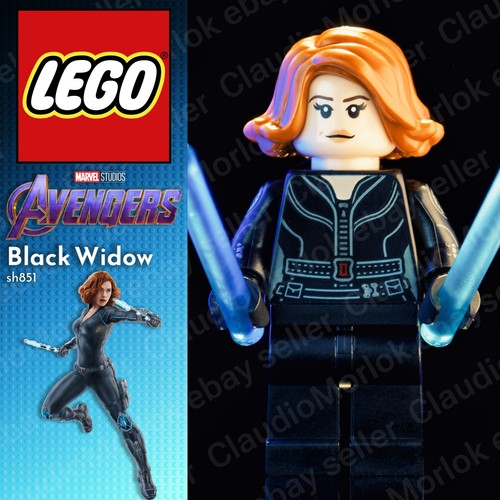 Lego black widow - black,