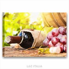 Vino e uva QUADRO SU TELA