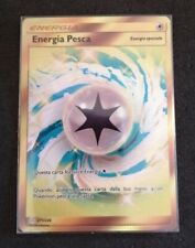 Carta card Pokemon Energia Pesca 271/236 GOLD - Eclissi Cosmica - MINT