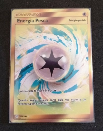 Carta card pokemon energia - carta,