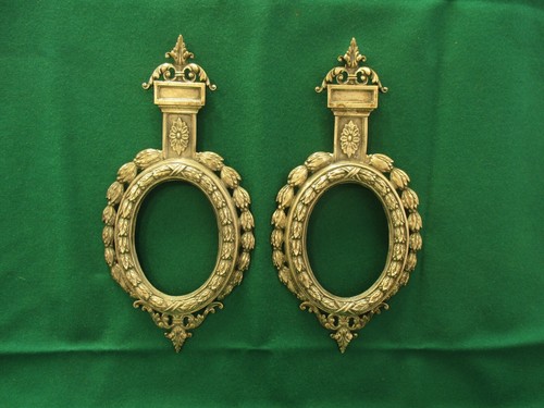 Coppia cornici bronzo - di,
