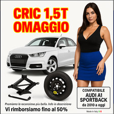 Kit ruotino scorta audi a1 - ruotino,