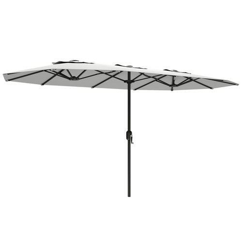 Outsunny ombrellone doppio con - outsunny,