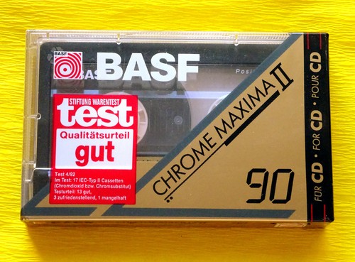 Nastro cassetta basf - cassetta, chrome