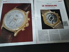 1995 EBEL LE MODULOR CHRONO SERIE LIMITATA OROLOGIO VINTAGE PUB AD