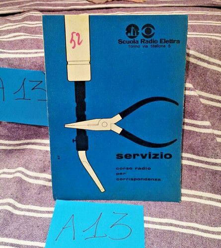Scuola radio elettra fascicolo - radio,