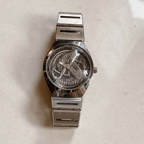 Giger alien fossil watch - giger, resin