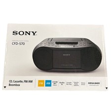 Sony CFD-S70. CD, Cassetta