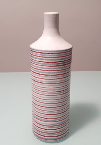 Bottiglia vaso righe pino - bottiglia,