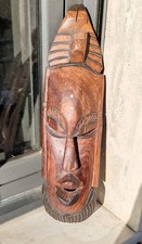 MASCHERA AFRICANA DA PARETE IN