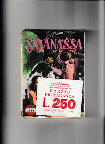 Fumetto horror satanassa - horror,