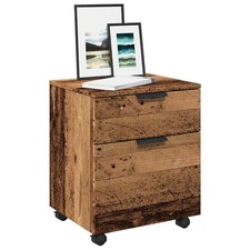 Schedario con Ruote Legno