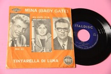 "MINA 7"" MAI TINTARELLA DI LUNA COPERTINA ARANCIO RARISSIMA"
