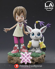 Statua Kari and Tailmon (Digimon) - 142 mm - stampa 3D fan art