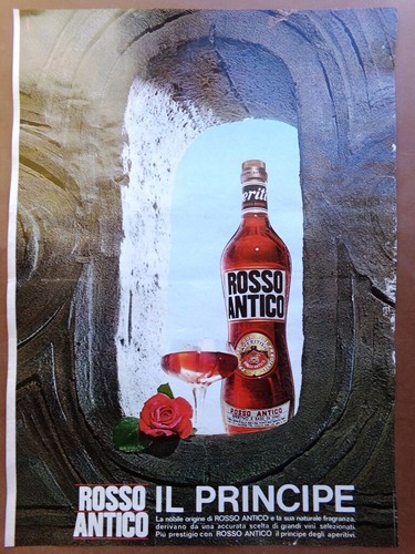 Pubblicità anni rosso - 70-80,