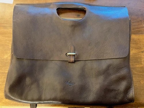 Borsa cartella vera pelle - borsa,