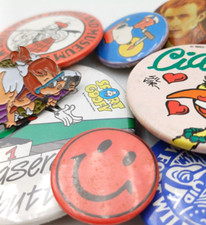 SPILLE LOTTO 9 PEZZI - VARI TEMI - VINTAGE '80/90