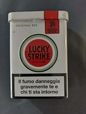 Porta sigarette Lucky Strike scatola alluminio