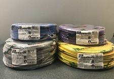 CAVO CORDINA UNIPOLARE CPR FS17 1,5 / 2,5 / 4 mmq FILO ELETTRICO MATASSA 100 MT