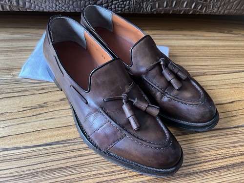 Santoni loafer hand - santoni,