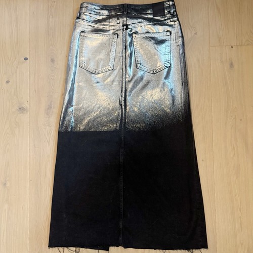 Gonna lunga zara denim - lunga, con