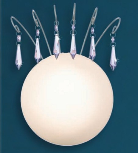 Lampada parete vetro - vetro, bianco