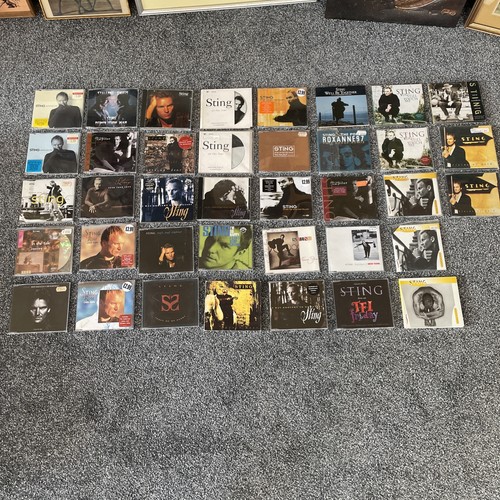 Sting singles joblot - singles,