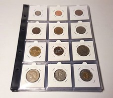 1 FOGLIO PER 12 MONETE IN OBLO