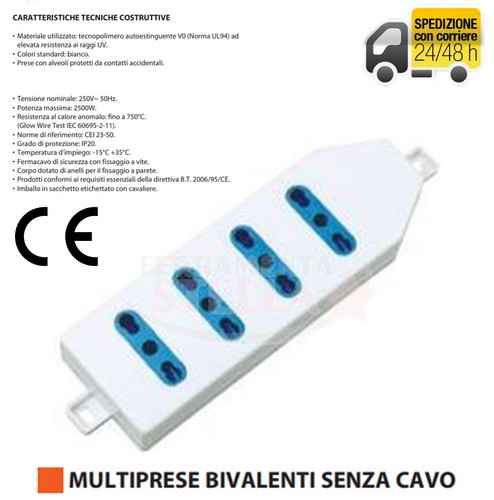 Ciabatta elettrica multipresa - ciabatta,