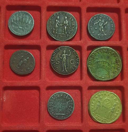 Lotto monete romane - lotto,