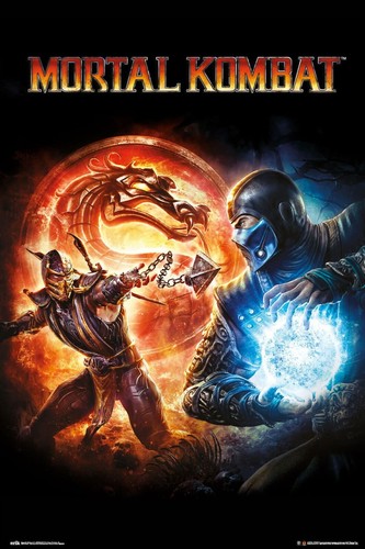 Mortal kombat poster - kombat,