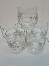 6 Bicchieri Arcopal Arcoroc Glasses Verres cm 7,5 x 6,5