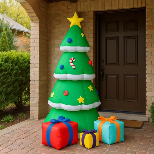 Gonfiabile albero natale - gonfiabile,