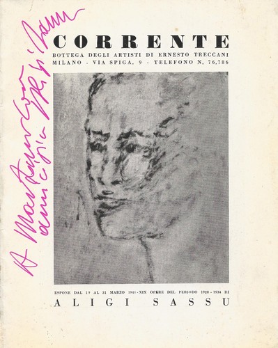 Aligi sassu corrente milano - aligi,