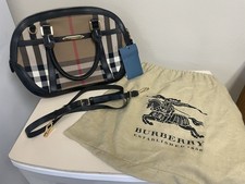 Burberry Checkered Satchel