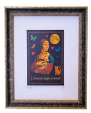 Pier  Serigrafia UV L'amante degli animali